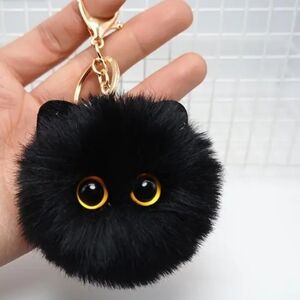 Black Cat Keychain/Bag Charm